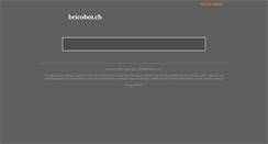 Desktop Screenshot of bricobot.ch